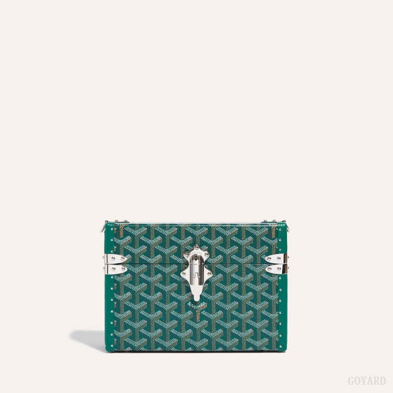 Goyard Cassette Trunk Bag Omuz Çantası Yeşil | GY-SDN1473