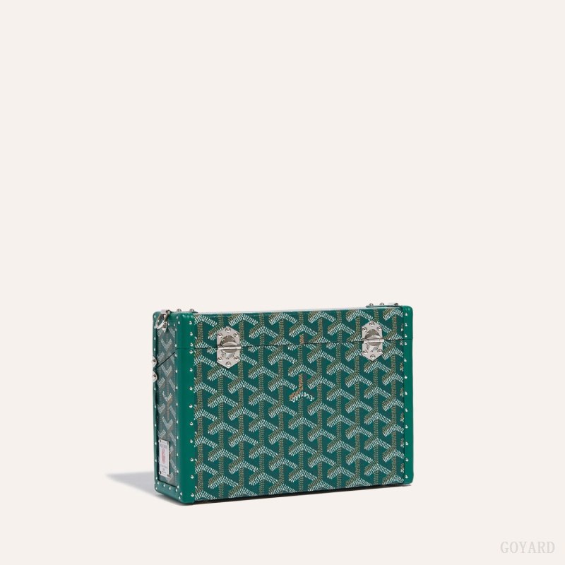 Goyard Cassette Trunk Bag Omuz Çantası Yeşil | GY-SDN1473