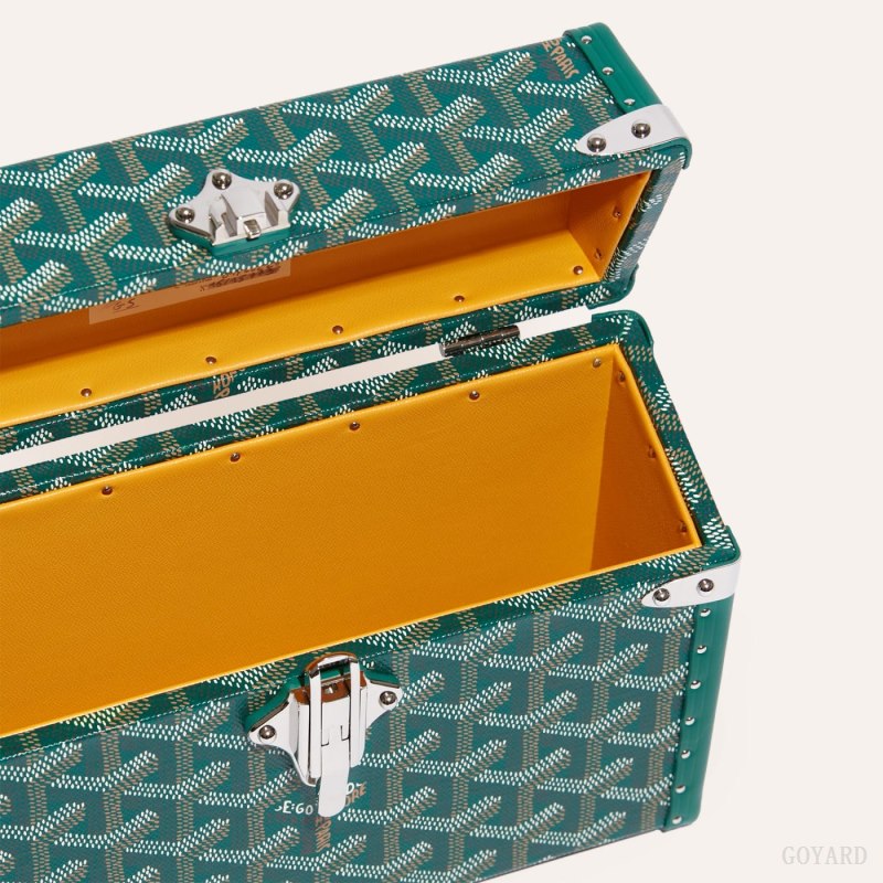 Goyard Cassette Trunk Bag Omuz Çantası Yeşil | GY-SDN1473