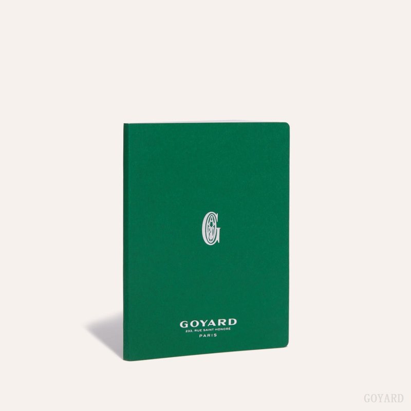 Goyard Castiglione Notebook Aksesuar Yeşil | GY-SIR9190