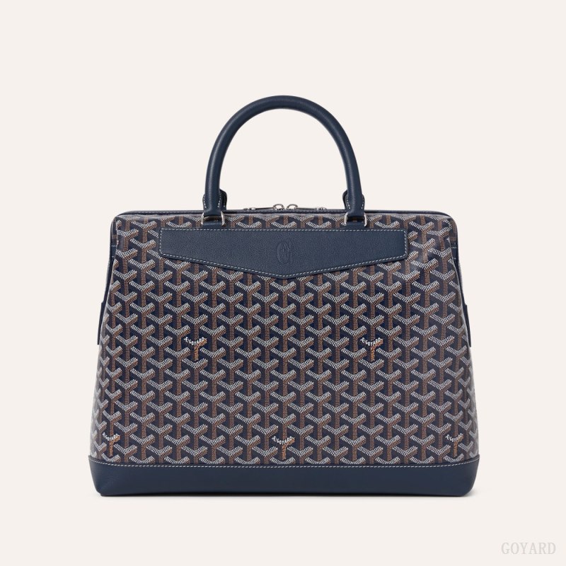 Goyard Cisalpin Document Case Çantası Lacivert Mavi | GY-ARY1798