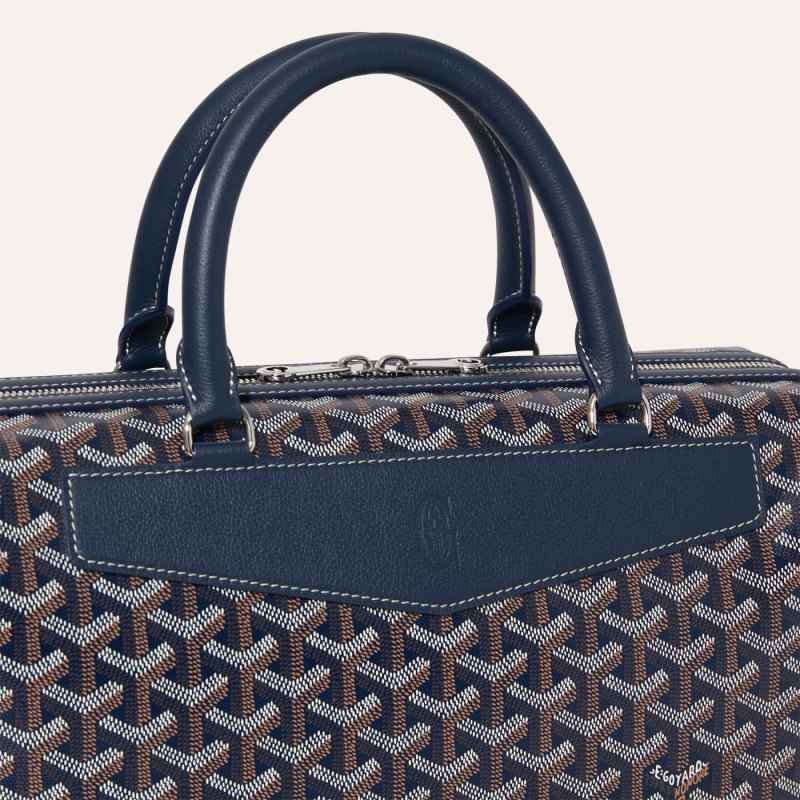 Goyard Cisalpin Document Case Çantası Lacivert Mavi | GY-ARY1798