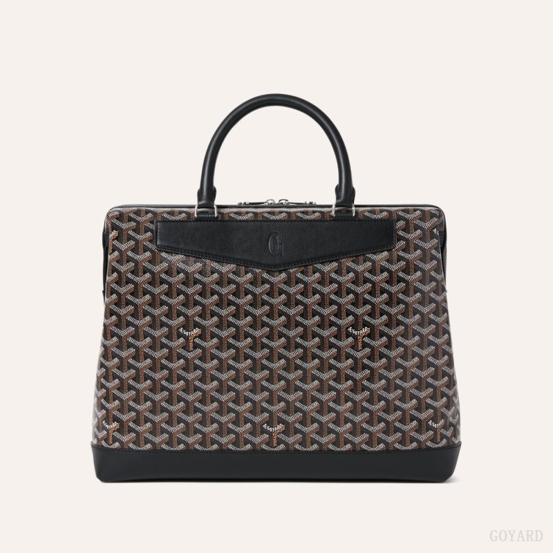 Goyard Cisalpin Document Case Çantası Siyah | GY-FZC7007