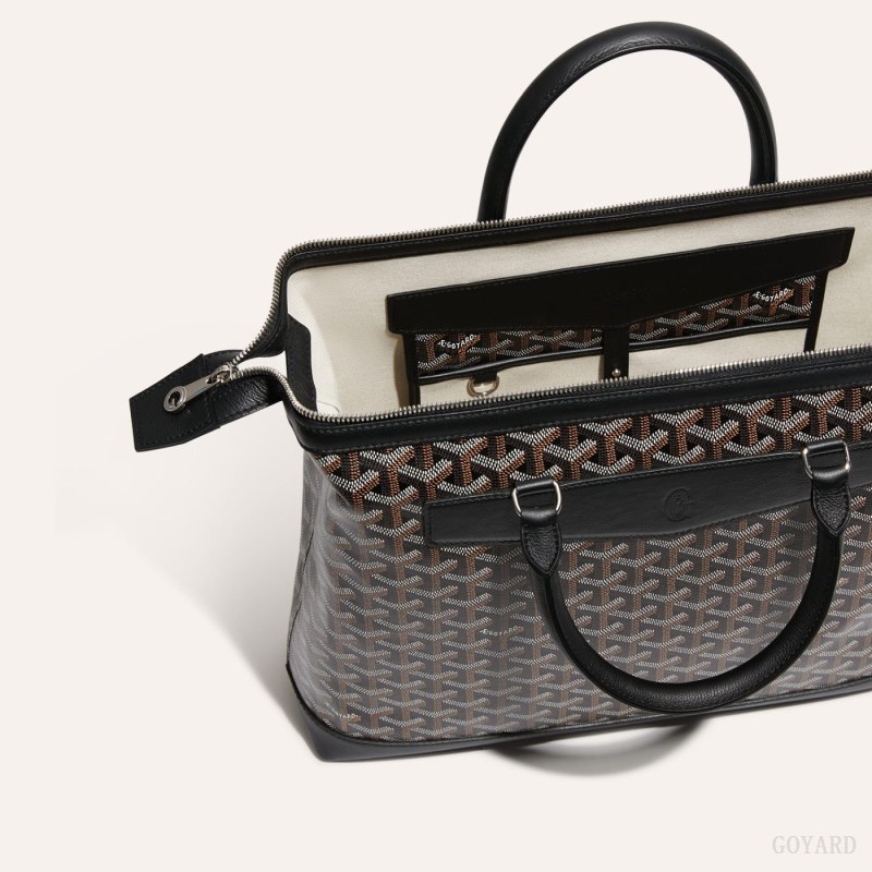 Goyard Cisalpin Document Case Çantası Siyah | GY-FZC7007
