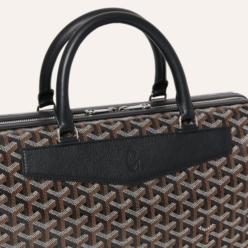 Goyard Cisalpin Document Case Çantası Siyah | GY-FZC7007