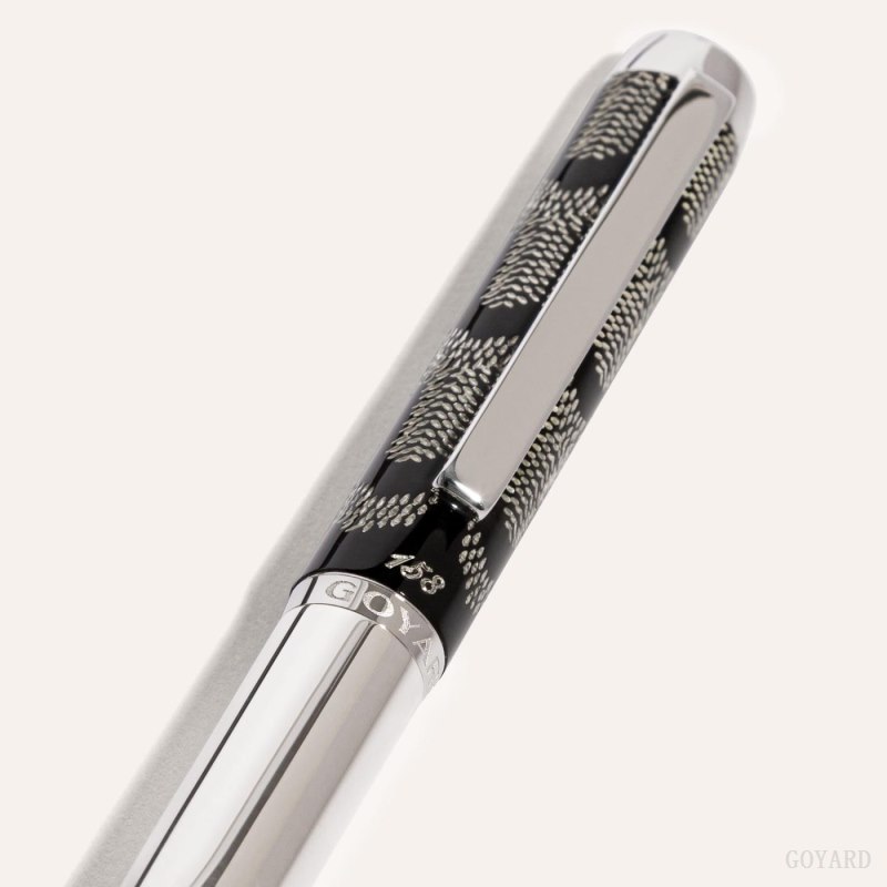 Goyard Clamecy Fountain Pen Aksesuar Siyah | GY-KPT3456