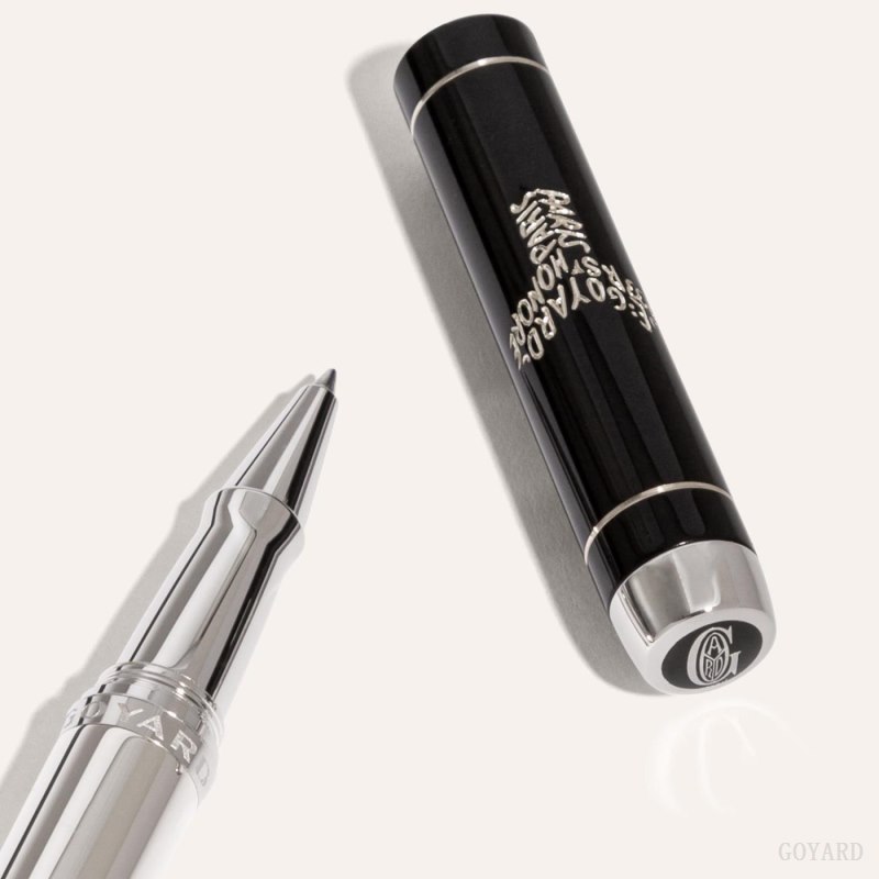 Goyard Clamecy Rollerball Pen Aksesuar Siyah | GY-KMZ0891