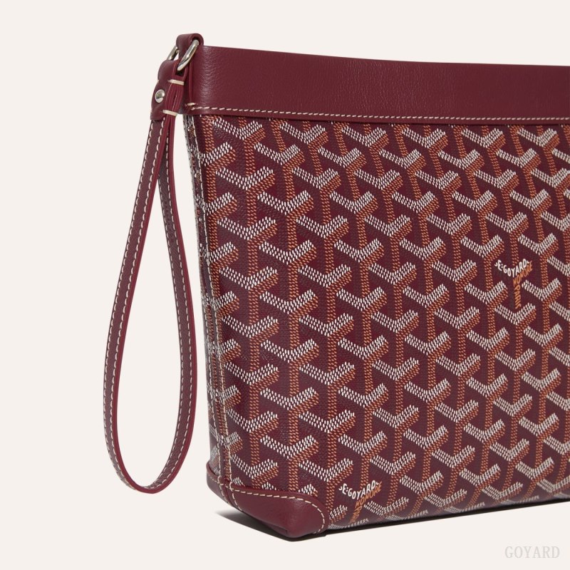 Goyard Conti pouch Kese Çanta Bordo | GY-UQZ1487