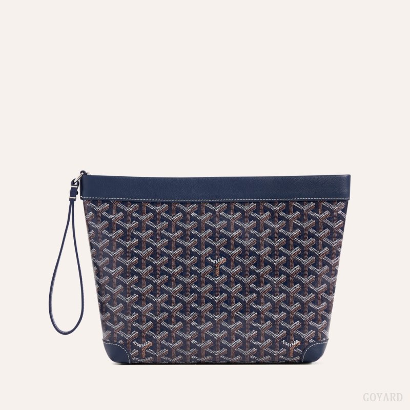Goyard Conti pouch Kese Çanta Lacivert Mavi | GY-XJH8724