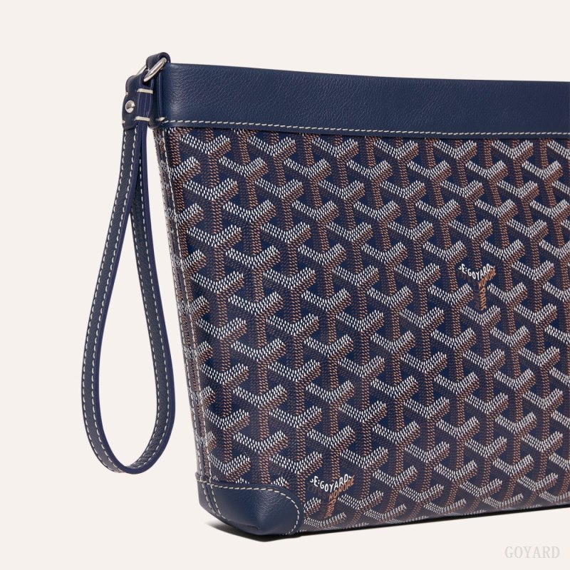 Goyard Conti pouch Kese Çanta Lacivert Mavi | GY-XJH8724