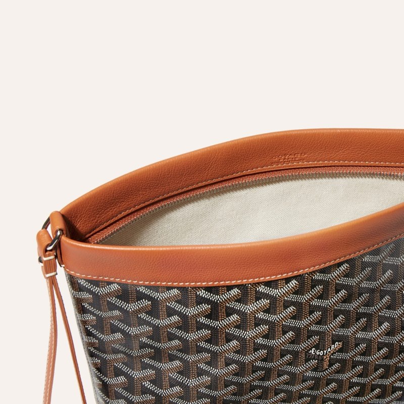 Goyard Conti pouch Kese Çanta Siyah Kahverengi | GY-MUU9366