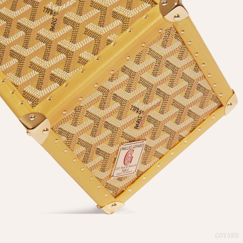 Goyard Dé Trunk Bag Bagaj Çantası Altın | GY-LJH4050