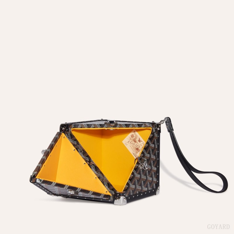 Goyard Dé Trunk Bag Bagaj Çantası Siyah | GY-OJQ0109