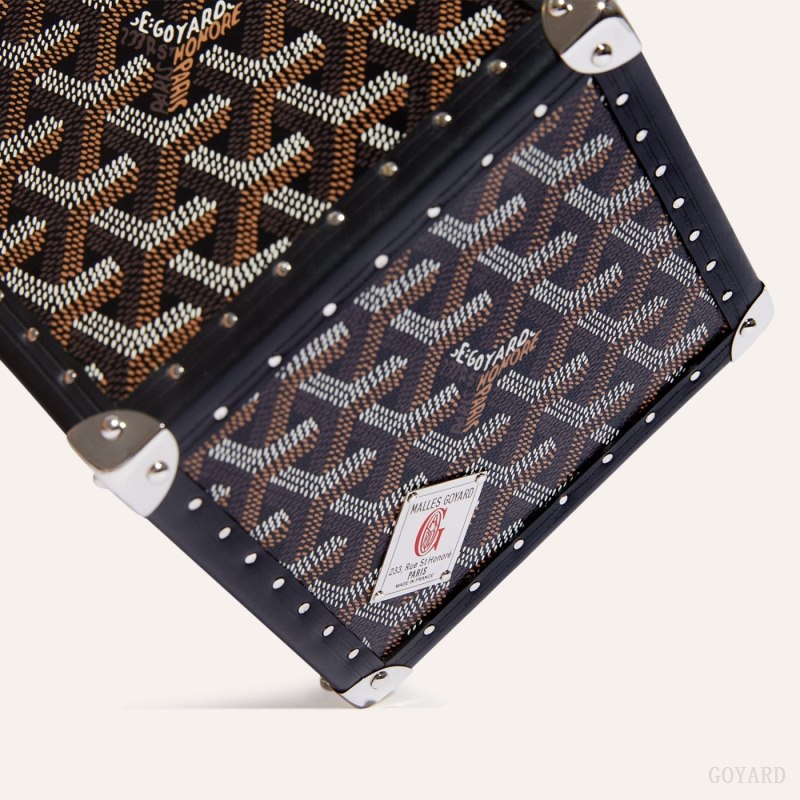Goyard Dé Trunk Bag Bagaj Çantası Siyah | GY-OJQ0109