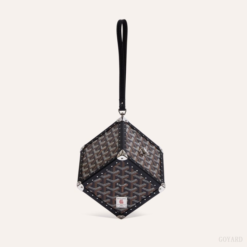 Goyard Dé Trunk Bag Bagaj Çantası Siyah | GY-OJQ0109