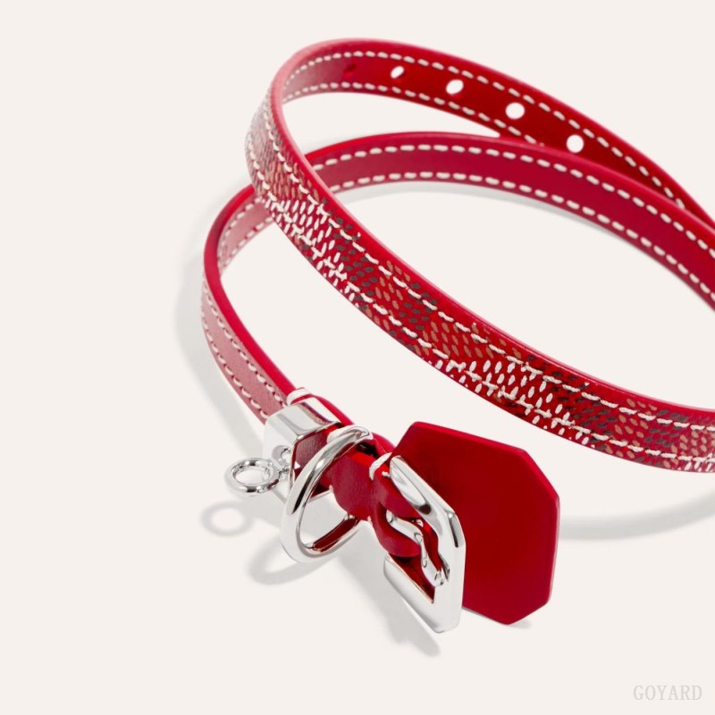 Goyard EDMOND BRACELET Bilezik Kırmızı | GY-OVX2958