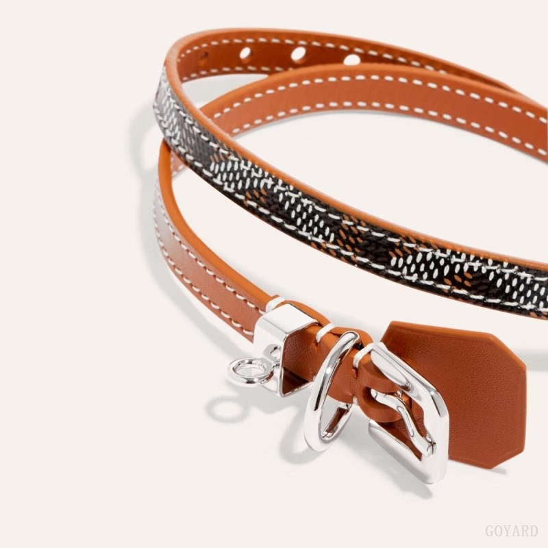Goyard EDMOND BRACELET Bilezik Siyah Kahverengi | GY-AUH4933