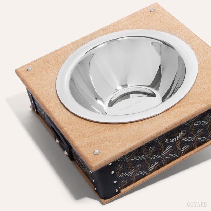 Goyard EDMOND SINGLE BOWL Aksesuar Siyah | GY-SFU8161