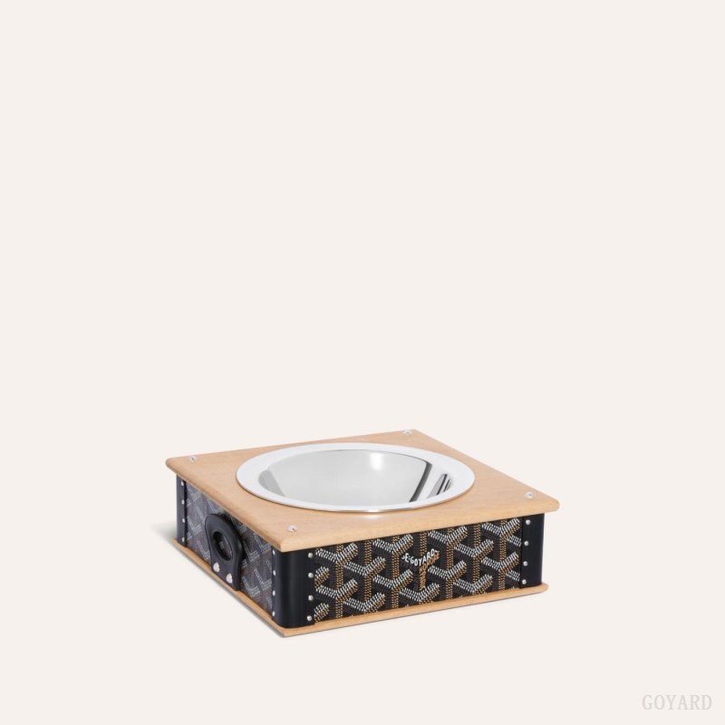 Goyard EDMOND SINGLE BOWL Aksesuar Siyah | GY-SFU8161