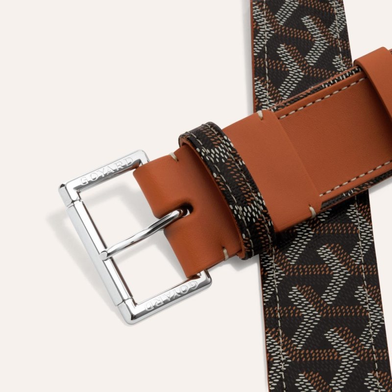 Goyard FLORIDA BELT Kemer Siyah Kahverengi | GY-GBO8973