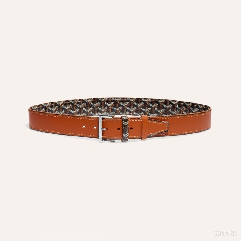 Goyard FLORIDA BELT Kemer Siyah Kahverengi | GY-GBO8973