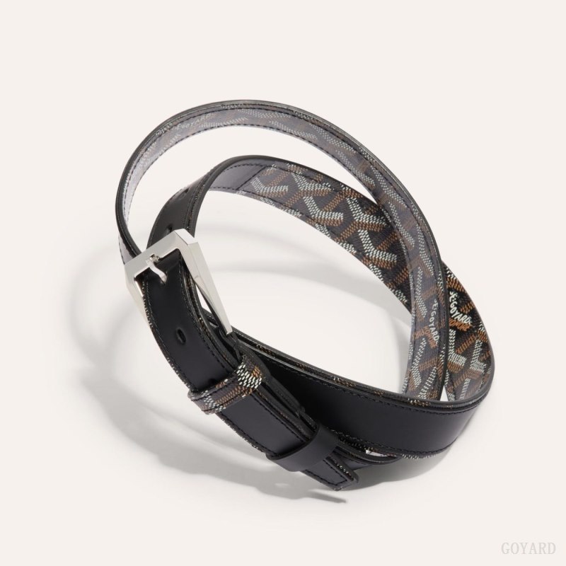 Goyard FREGATE BELT Kemer Siyah | GY-CHB3289