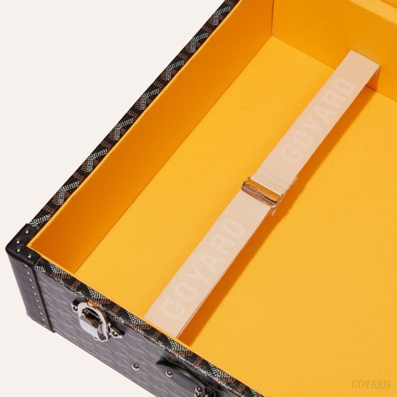 Goyard GRAND HÔTEL 55 CASE Valiz Siyah | GY-DXX0761