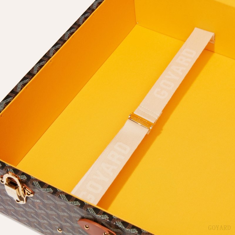 Goyard GRAND HÔTEL 60 CASE Valiz Siyah | GY-NTB1229