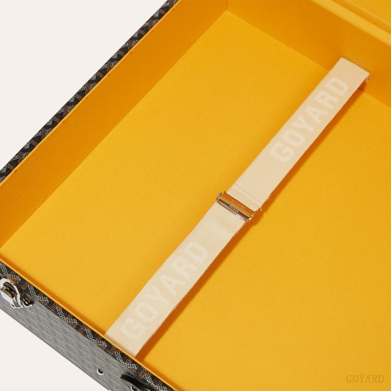 Goyard GRAND HÔTEL 75 CASE Valiz Siyah | GY-NTV1364