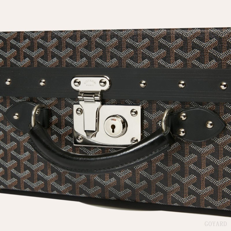 Goyard GRAND HÔTEL 75 CASE Valiz Siyah | GY-NTV1364