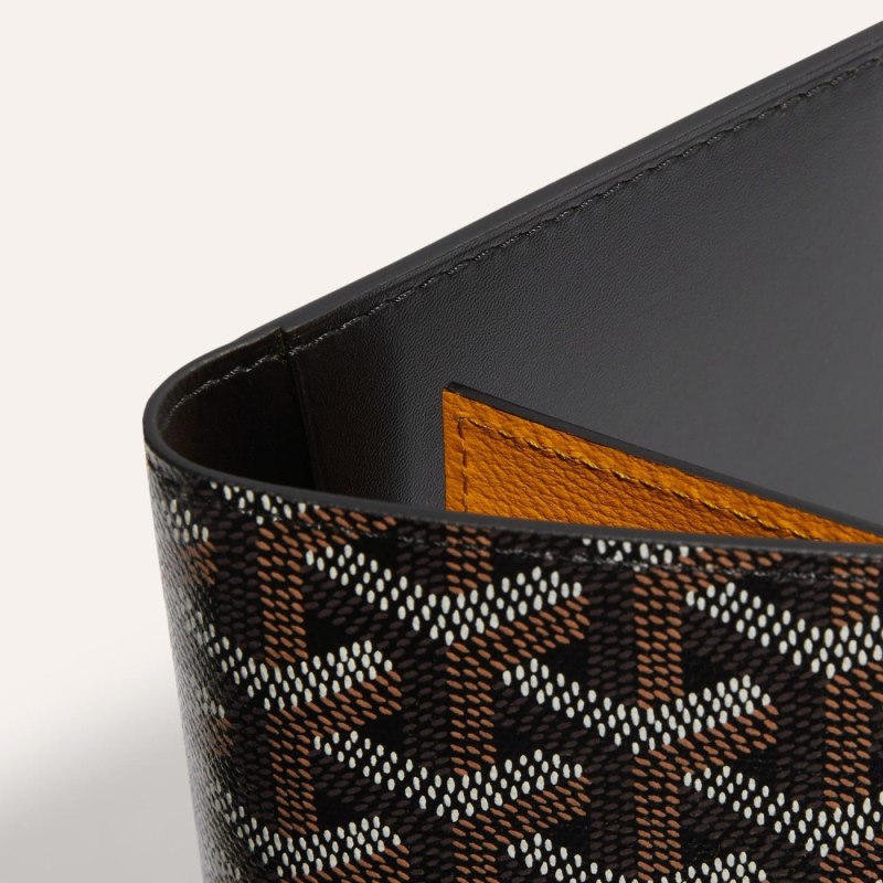 Goyard GRENELLE PASSPORT COVER Pasaport Sahibi Siyah | GY-IRK9967