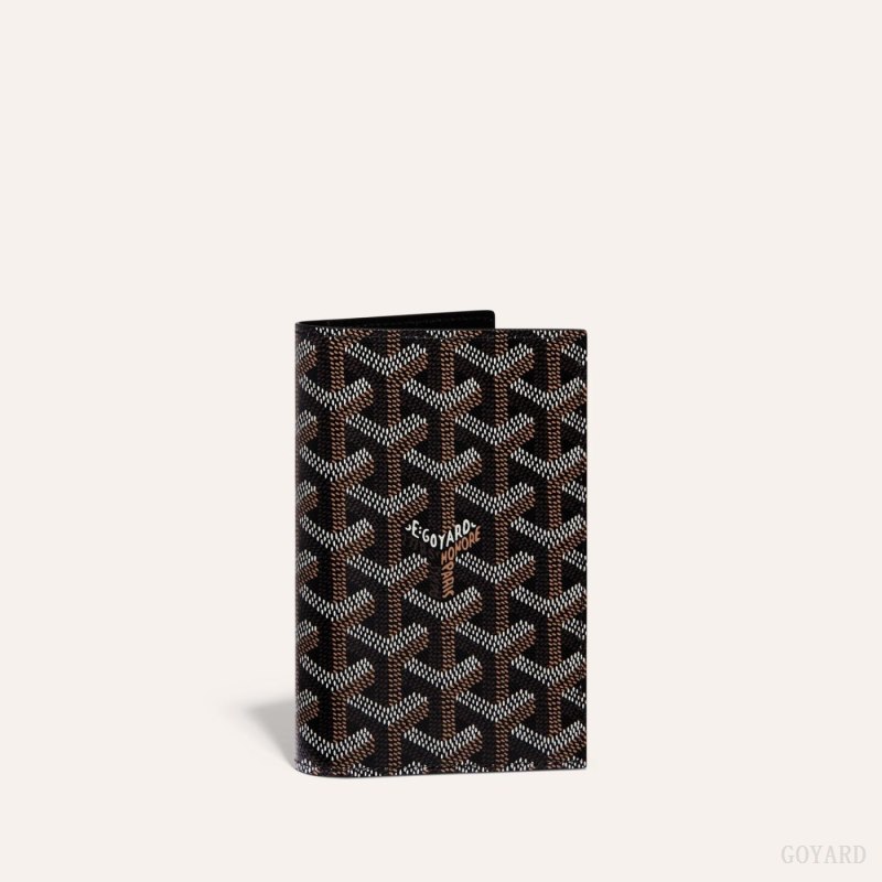 Goyard GRENELLE PASSPORT COVER Pasaport Sahibi Siyah | GY-IRK9967
