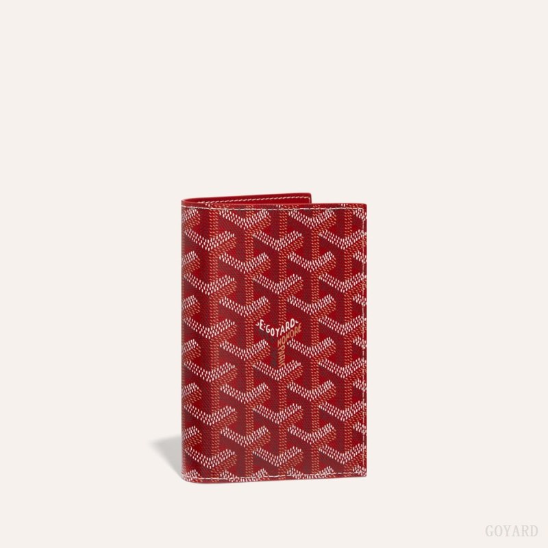 Goyard GRENELLE PASSPORT COVER Pasaport Sahibi Kırmızı | GY-LBY5140