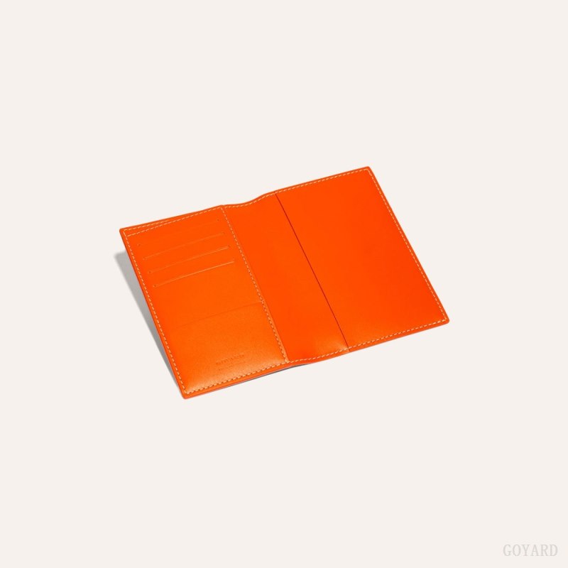 Goyard GRENELLE PASSPORT COVER Pasaport Sahibi Turuncu | GY-OQQ7318