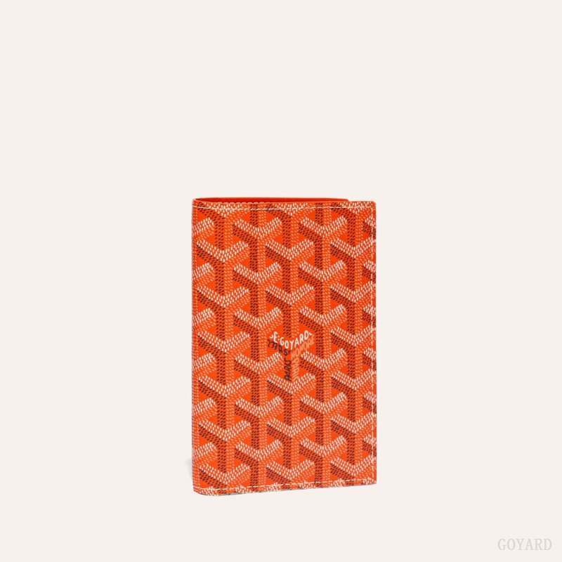 Goyard GRENELLE PASSPORT COVER Pasaport Sahibi Turuncu | GY-OQQ7318