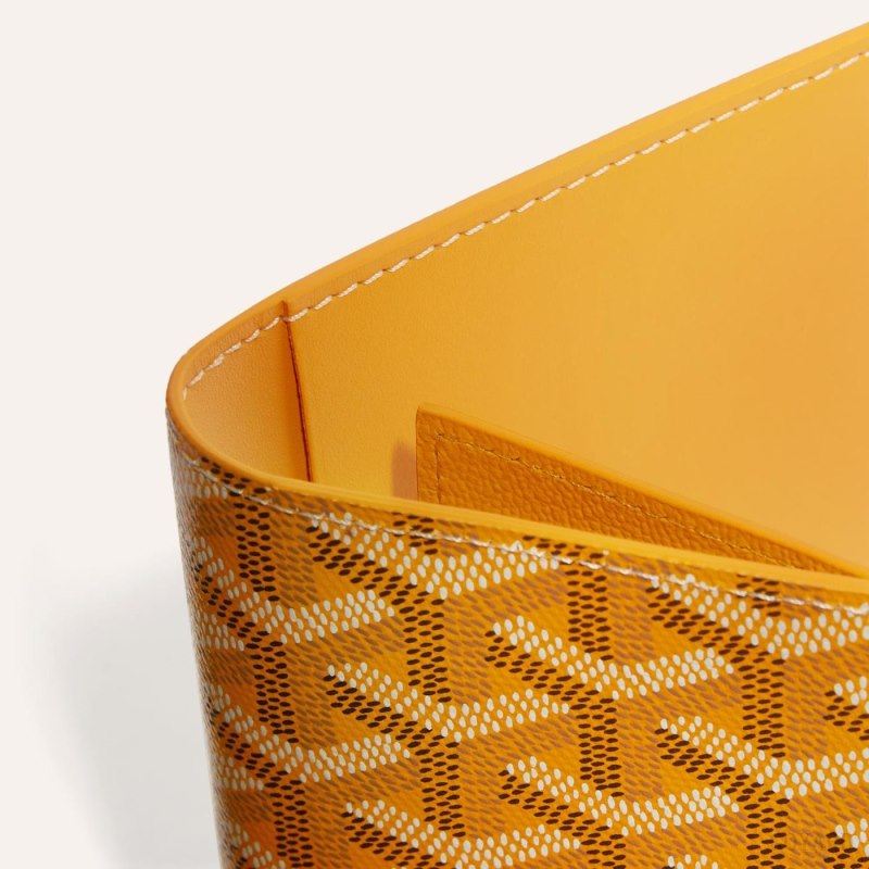 Goyard GRENELLE PASSPORT COVER Pasaport Sahibi Sarı | GY-CWY7249