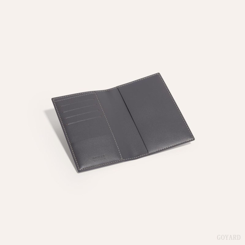 Goyard GRENELLE PASSPORT COVER Pasaport Sahibi Gri | GY-YCO5380