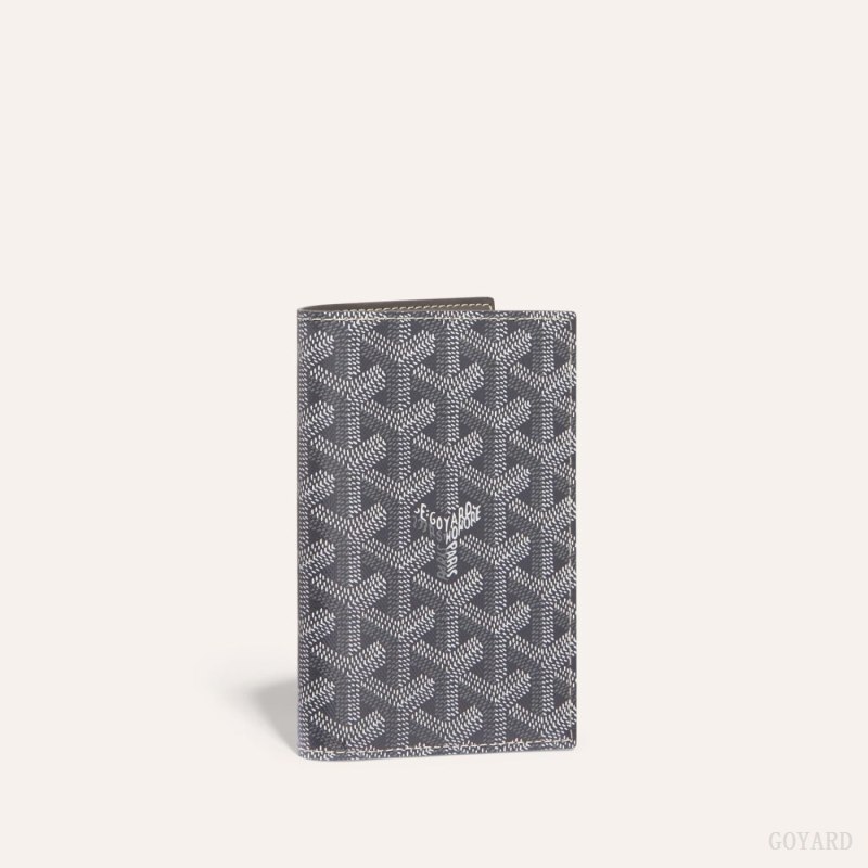 Goyard GRENELLE PASSPORT COVER Pasaport Sahibi Gri | GY-YCO5380