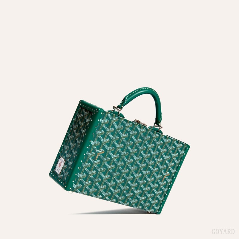 Goyard Grand Hôtel Trunk Bag Omuz Çantası Yeşil | GY-VAW7429
