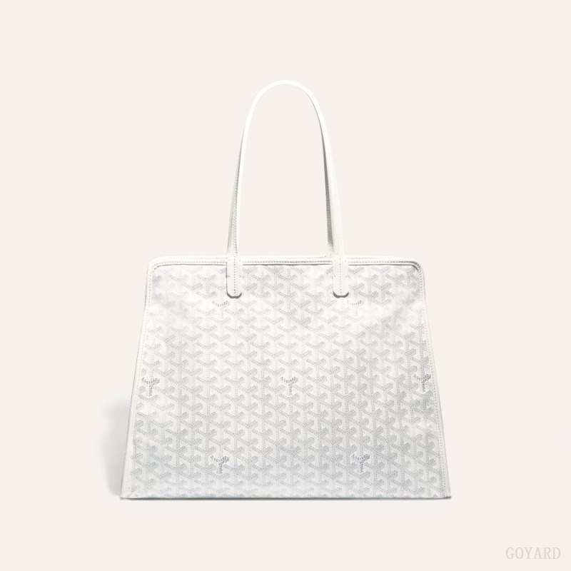 Goyard HARDY PM BAG Tote Çanta Beyaz | GY-APM6253