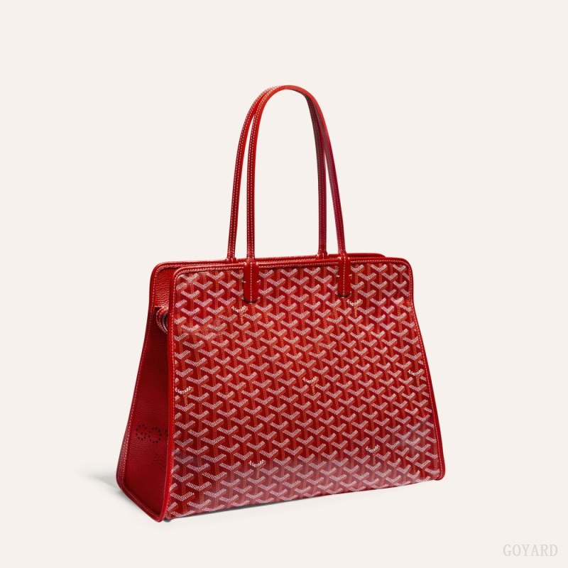 Goyard HARDY PM BAG Tote Çanta Kırmızı | GY-RSL2422