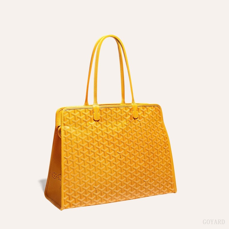Goyard HARDY PM BAG Tote Çanta Sarı | GY-CKX5263