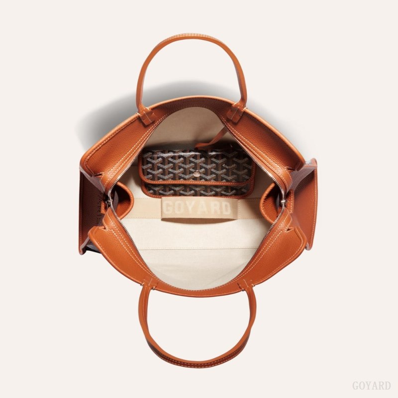 Goyard HARDY PM BAG Tote Çanta Siyah Kahverengi | GY-LYP5459