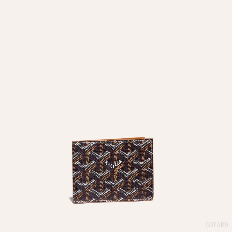 Goyard INSERT VICTOIRE CARD WALLET Kartlık Siyah Kahverengi | GY-WKO6574