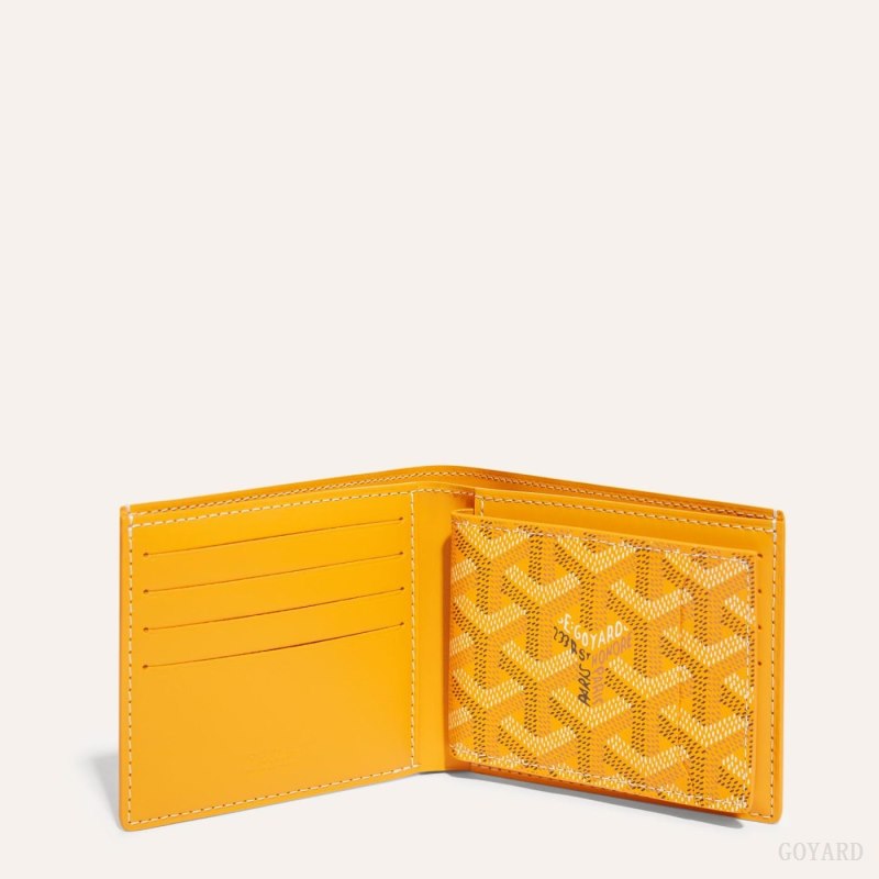Goyard INSERT VICTOIRE CARD WALLET Kartlık Sarı | GY-VIZ2603