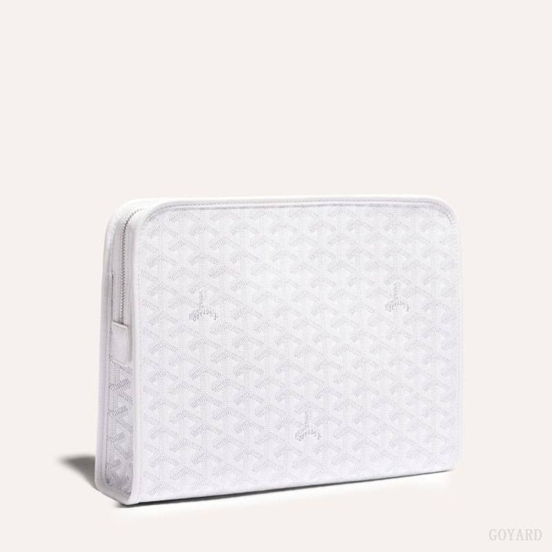 Goyard JOUVENCE GM TOILET BAG Aksesuar Beyaz | GY-TUB7030