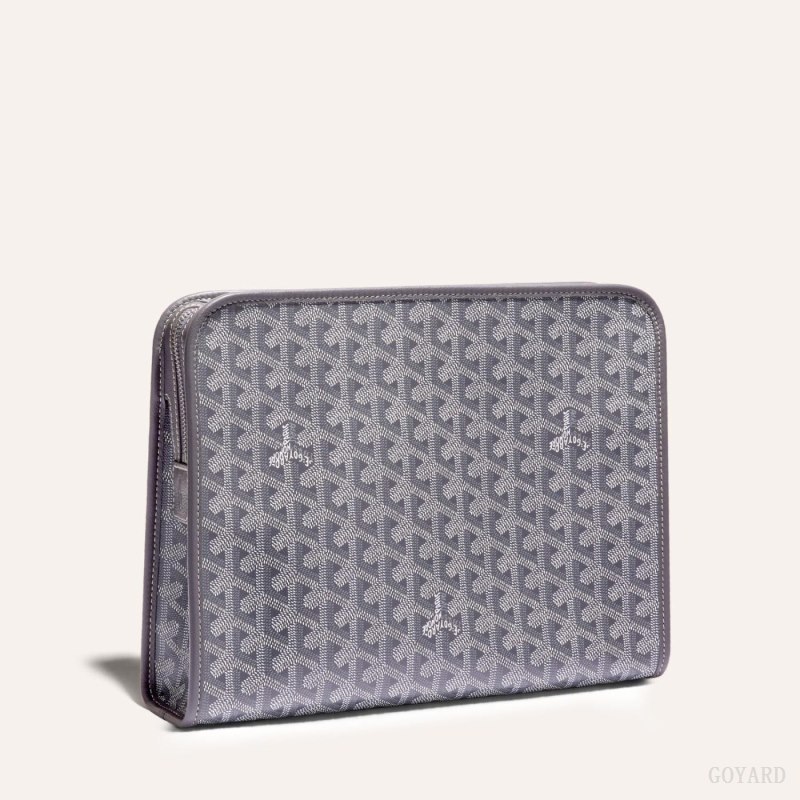 Goyard JOUVENCE GM TOILET BAG Aksesuar Gri | GY-VBC3566
