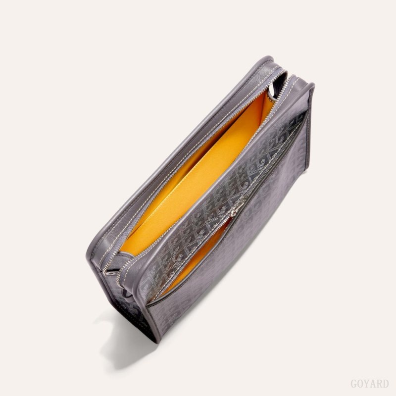 Goyard JOUVENCE GM TOILET BAG Aksesuar Gri | GY-VBC3566