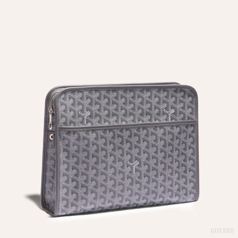 Goyard JOUVENCE GM TOILET BAG Aksesuar Gri | GY-VBC3566