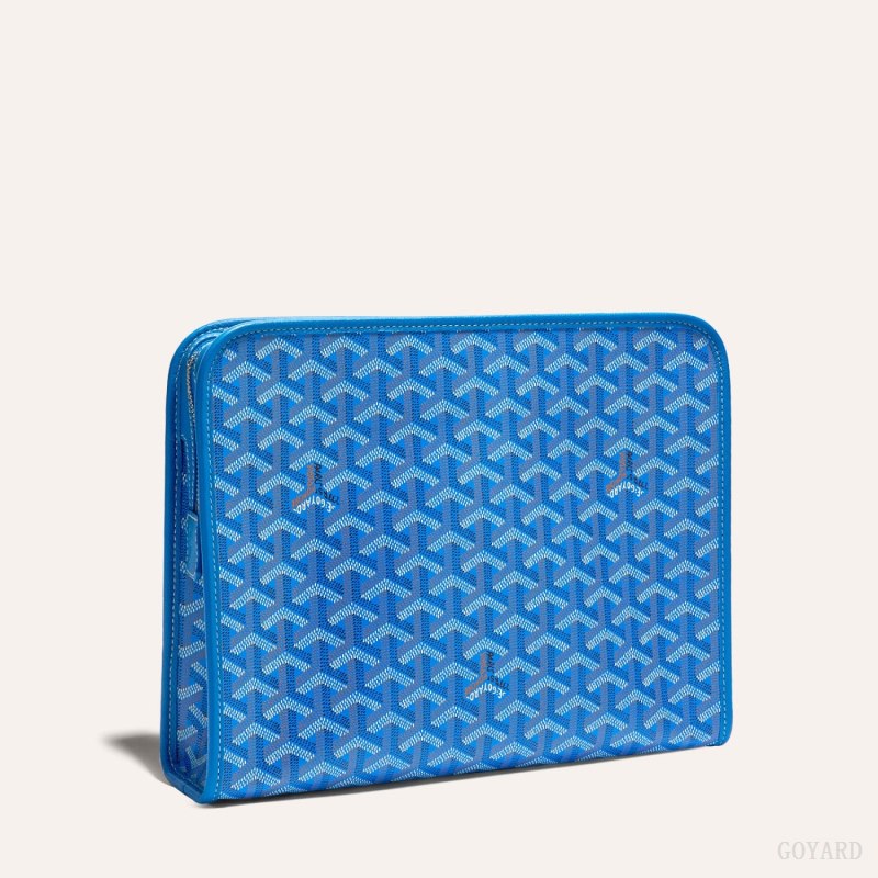 Goyard JOUVENCE GM TOILET BAG Aksesuar Mavi | GY-WEF8251